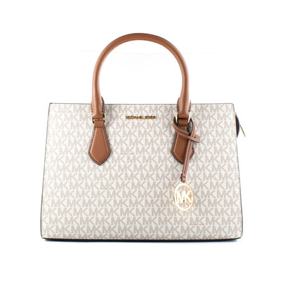 Michael Kors Beige Canvas Handbag