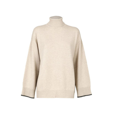 Brunello Cucinelli Beige Cashmere Cashmere Sweater