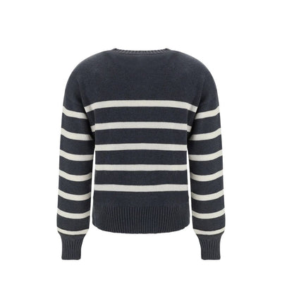 Brunello Cucinelli Gray Cashmere Cashmere Sweater