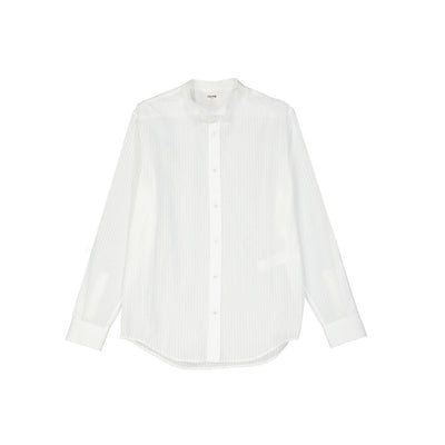 Celine White Cotton Dress Shirt