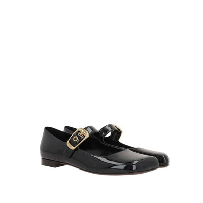 Chloé Black Calfskin Ballet Flats