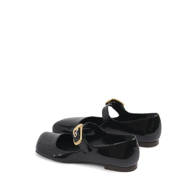 Chloé Black Calfskin Ballet Flats