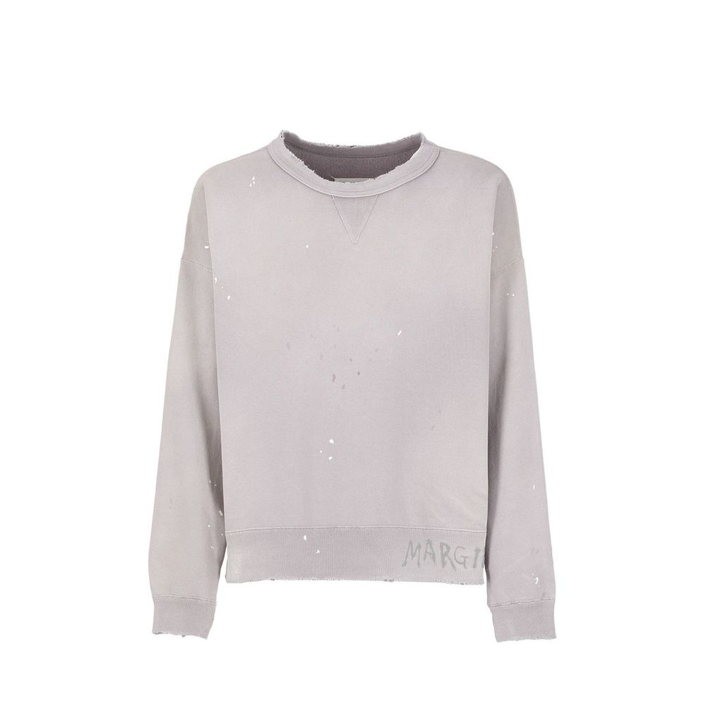 Maison Margiela Purple Cotton Sweatshirt