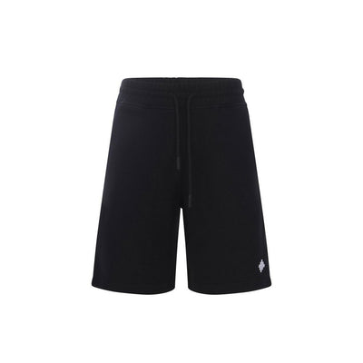 Marcelo Burlon Black Cotton Shorts