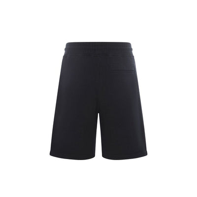 Marcelo Burlon Black Cotton Shorts