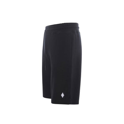 Marcelo Burlon Black Cotton Shorts