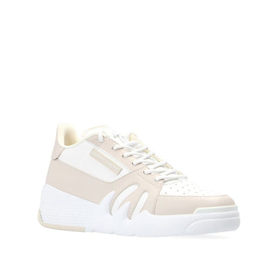 Giuseppe Zanotti White Calfskin Sneakers