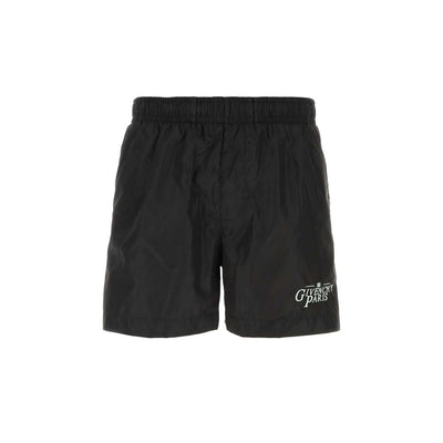 Givenchy Black Polyamide Swim Shorts