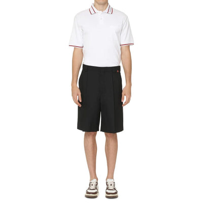 Gucci Black Polyester Bermuda Shorts