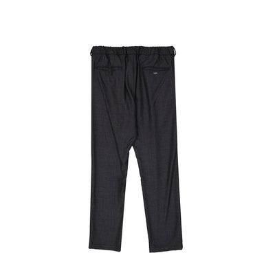 Herno Gray Wool Casual Pants