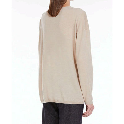 Max Mara Beige Cashmere Cashmere Sweater