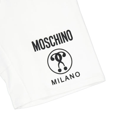 Moschino Couture White Cotton Shorts
