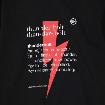 Neil Barrett Black Cotton Sweatshirt