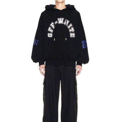 Off-White Black Cotton Sweatshirt