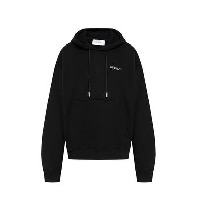 Off-White Black Cotton Sweatshirt