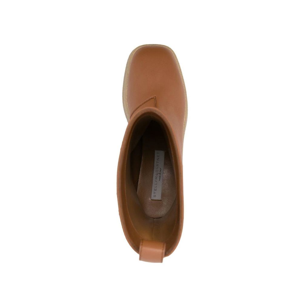 Stella McCartney Brown Polyethylene Rain Boots