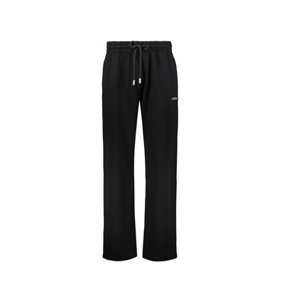 Off-White Black Cotton Athletic Pants