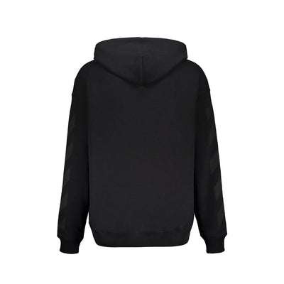 Off-White Black Cotton Sweatshirt
