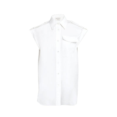 Alexander McQueen White Cotton Shirt