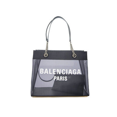 Balenciaga Black Polyester Tote Bag