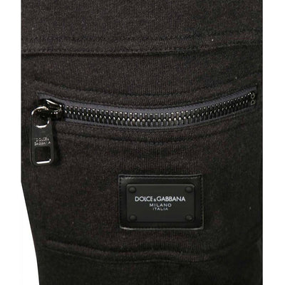 Dolce & Gabbana Gray Cotton Cargo Pants