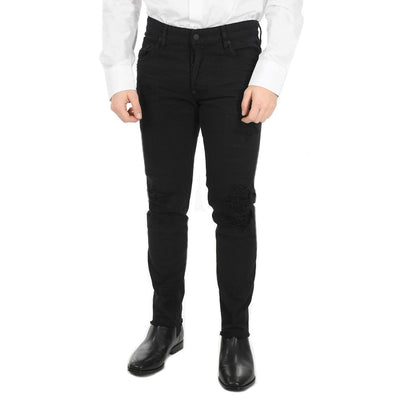 Dsquared² Black Cotton Skinny Jeans