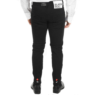 Dsquared² Black Cotton Skinny Jeans