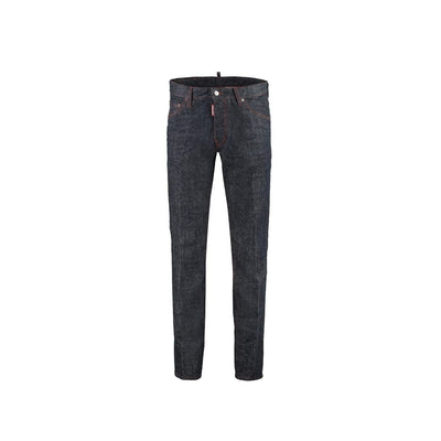 Dsquared² Blue Cotton Skinny Jeans