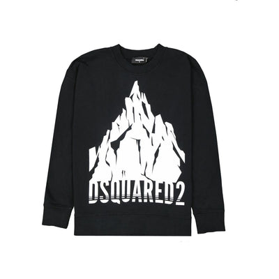 Dsquared² Black Cotton Sweatshirt