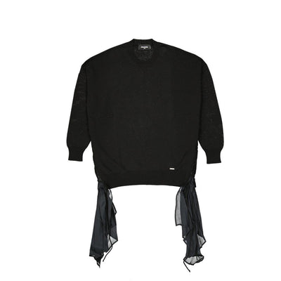 Dsquared² Black Cotton Sweatshirt