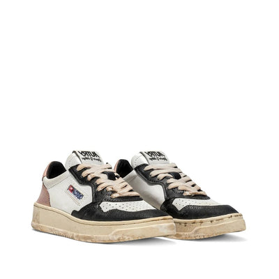 Autry White Leather Low Top Sneakers