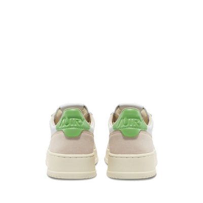 Autry White Leather Low Top Sneakers