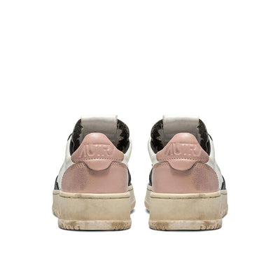 Autry White Leather Low Top Sneakers