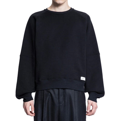 Saint Laurent Black Cotton Sweatshirt