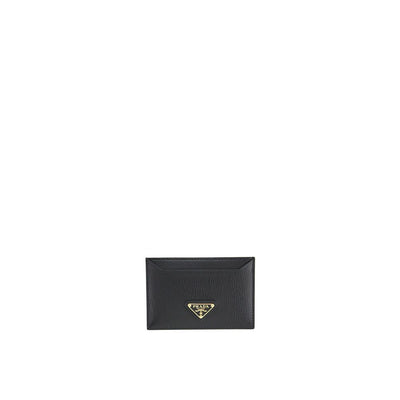 Prada Black Calfskin Cardholder