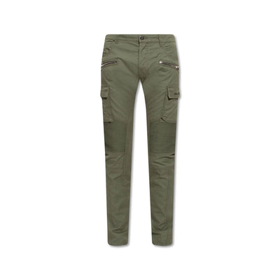 Balmain Bicolor Cotton Cargo Pants