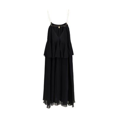 Chloé Black Silk Casual Dress