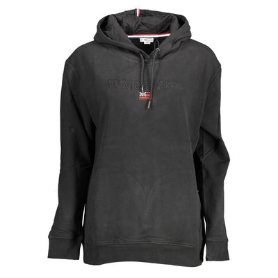U.S. POLO ASSN. Black Cotton Sweatshirt