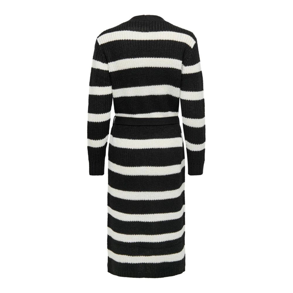 Jacqueline De Yong Black Marabou Cardigan