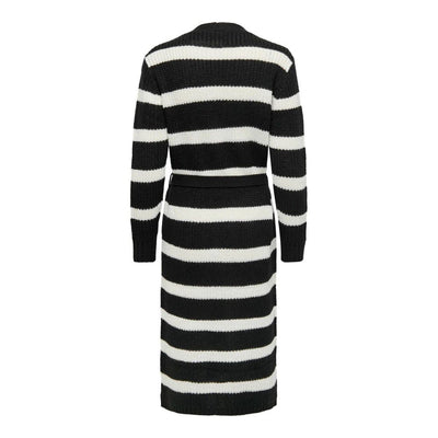 Jacqueline De Yong Black Marabou Cardigan