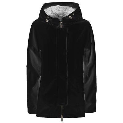 Yes Zee Black Polyester Rain Coat