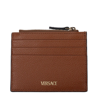 Versace Brown Leather Wallet