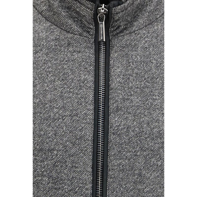 MooRER Gray Cashmere Bomber