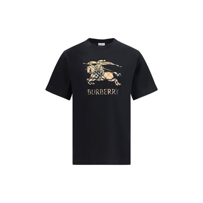 Burberry Black Cotton T-Shirt