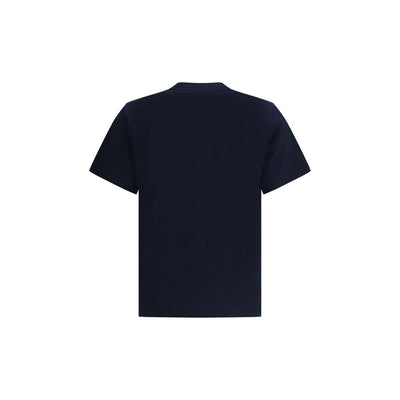 Burberry Blue Cotton T-Shirt