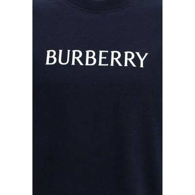 Burberry Blue Cotton T-Shirt