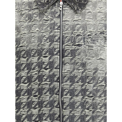 Diesel Multicolor Cotton Denim Jacket