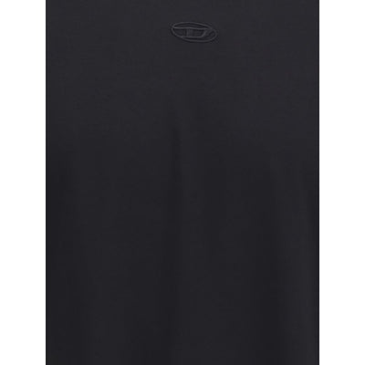 Diesel Black Cotton T-Shirt