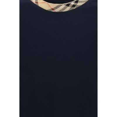Burberry Blue Cotton T-Shirt