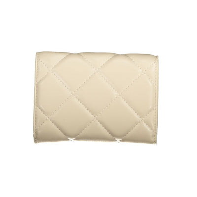 Mario Valentino Beige Polyurethane Women Wallet